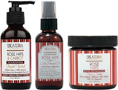 

Shea Terra Organics Terra Organics Rose Hips Variety 3 Pack(200 g, Pack of 3)