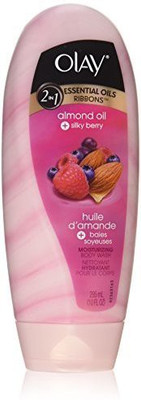

Olay in1 Essential Oils Ribbons Moisturizing Silky Berry with Rose Extract & Almond oil 10(295 ml)