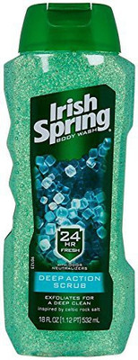 

Irish Spring Body Wash Deep Action Scrub(532.26 ml)