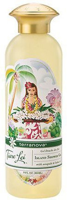 

Terranova Tiare Lei Island Shower Gel with Awapuhi and Kukui Oil, 9 Ounce(15.680000000000001 g)
