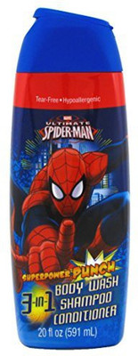 

Spiderman Body Wash 3-In-1 Berry Blast (2 Pack)(591.4 ml, Pack of 2)