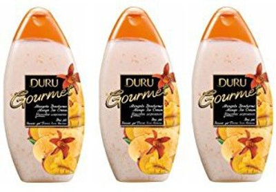 

Duru Gourmet Shower Gel, Mango Ice Cream, 3 Count(200 ml, Pack of 3)