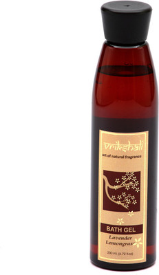 Vrikshali Bath Gel Lavender Lemongrass(200 ml)