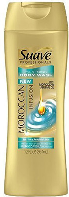 

Suave Professionals Moroccan Infusion Silkening Body Wash, 12oz. (Pack of 2)(354 ml, Pack of 2)