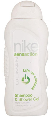 

Nike Life On Coconut Shower Gel & Shampoo (2 in 1)(300 ml, Pack of 2)