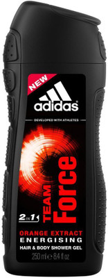 Adidas Team Force Shower Gel(250 ml) available at flipkart for Rs.185
