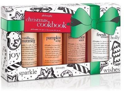 

Philosophy Christmas Cookbook Shampoo, Bubble Bath, Shower Gel Set(250 ml)