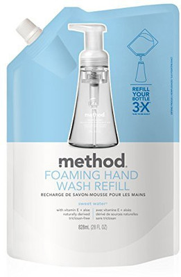

Method Foaming Hand Wash Refill, Sweet Water, 28 Ounce(784 g)