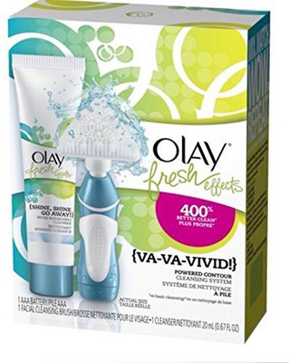 

Olay of 3) Olay Fresh Effects Va Va Vivid Powered Contour Cleansing System (Blue)(200 g, Pack of 3)