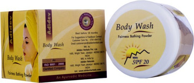 

Adidev Herbals Ayurvedic Fairness Body Wash For Normal Skin(100 g)