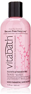 

Vitabath Body Wash, Dreamy Pink Frosting with Sweet Almond Extract , 12 Ounce(360 ml)