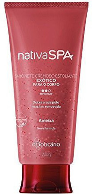 

Boticario Nativa Spa - Sabonete Cremoso Para o Corpo Esfoliante Exotico Ameixa(200 g)
