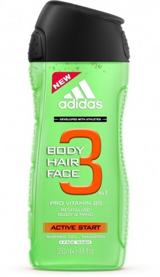 

ADIDAS Active Start Body Hair Face 3(250 ml)