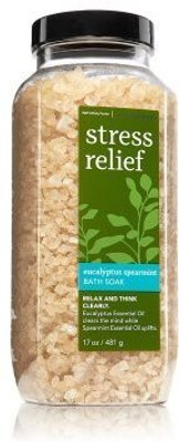 

Bath & Body Works Aromatherapy Soak Stress Relief - Eucalyptus Spearmint(431 ml)