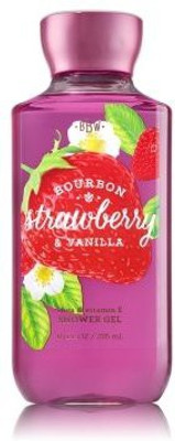 

Bath & Body Works Shower Gel Bourbon Strawberry Vanilla(250 ml)