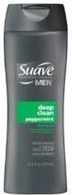 

Suave Professionals for Men Deep Clean Peppermint Shampoo Pack of 2(378 ml, Pack of 2)