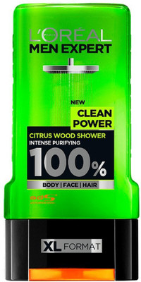 

L'Oreal Men Expert Clean Power Citrus Wood Shower Gel(299 ml)