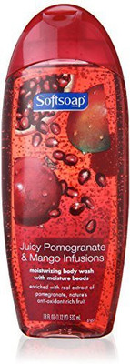 

Softsoap Body Wash, Pomegranate and Mango, 18 Fl Oz, 2 Count(532 ml, Pack of 2)