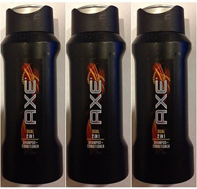 

AXE Dual Shampoo + Conditioner Travel Size Pack of(90 ml, Pack of 3)