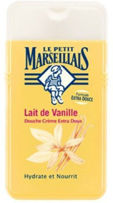 

Le Petit Marseillais Petit Marseillais 1 Bottle of Body Wash Your Choice, French Shower Cream 6 Varieties 250ml (8.4oz) (Lait de Vanille (Vanilla Milk))(18.48 g)