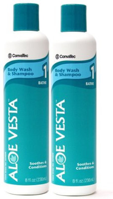 

ConvaTec Aloe VestaÂ® & Shampoo Bottle Pack of 2(240 ml, Pack of 2)