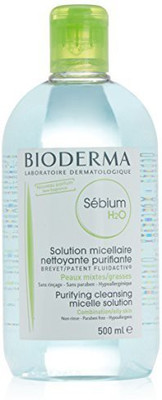 

Bioderma Sebium H2O Micelle Solution, Combination or Oily Skin, 16.91 Fluid Ounce(473.48 g)
