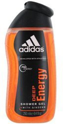 

ADIDAS Deep Energy by Coty for Men Shower Gel with Ginseng(250 ml)