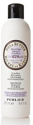 

Perlier Shea Butter Ultra Rich Moisturizing Cream Shower with Lavender Extract with Certified Organic Shea Butter(250 ml)