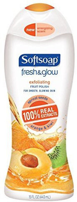 

Softsoap Fresh And Glow Body Wash Exfoliating Fruit Polish(443.55 ml)