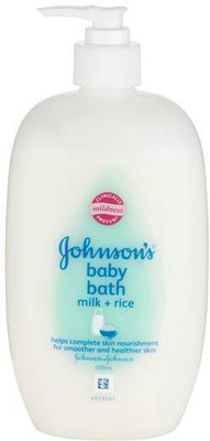 Johnson's Baby bath Milk+Rice(500 ml)