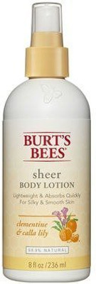 

Burt's Bees Sheer Body Lotion - Clementine and Calla Lily(Pack of 2)(236.56 ml, Pack of 2)