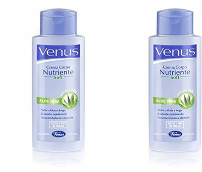 

Venus Nutriente Soft With Aloe Vera Body Cream(Pack Of 2)(250 ml, Pack of 2)