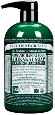 

Dr. Bronner's Organic Shikakai Liquid Soap Lemongrass Lime(720 ml)