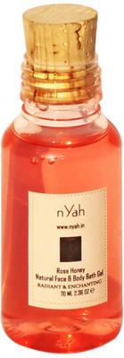 Nyah Rose Honey F& B Bath Gel 70 ML(70 ml)