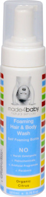 

Made 4 Baby Organic Citrus Foaming Hair & Body Wash(200 ml)