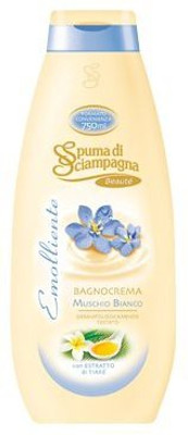 

Spuma di Sciampagna "Muschio Bianco" ("White Musk") Emollient Bath Cream With Tiara(500 ml)