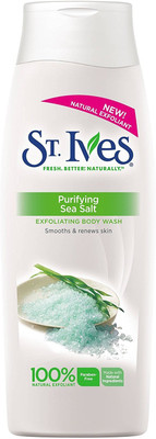 

St. Ives Purifying Sea Salt Body Wash(399 ml)