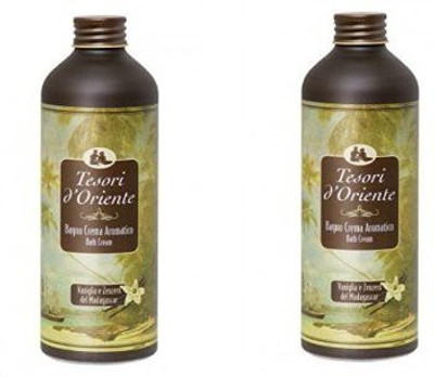 

Tesori d'Oriente "Vaniglia E Zenzero" Bath Cream With Madagascar Vanilla And Ginger Pack Of 2(200 ml, Pack of 2)