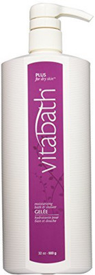 

Vitabath Moisturizing Bath & Shower Gelee, Plus For Dry Skin(946 ml)