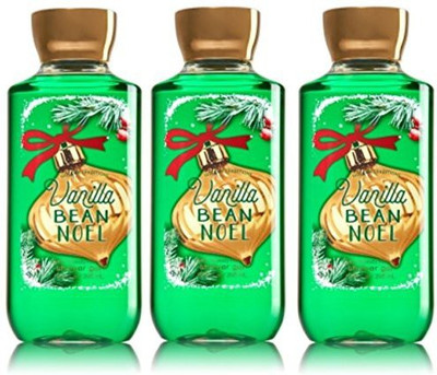 

Bath & Body Works of 3 Vanilla Bean Noel Shower Gel Holiday Traditions(295.7 ml, Pack of 3)