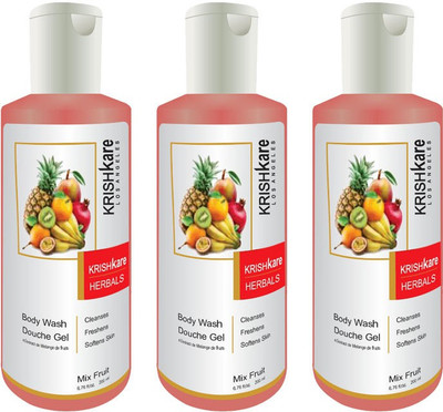 

Krishkare Mix Fruits Body Wash Douche Gel(600 ml)