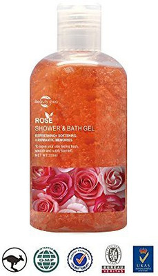 

jenicalimited Shower and Bath Gel 300ml Best Body Wash with rose flower petals(295 g)