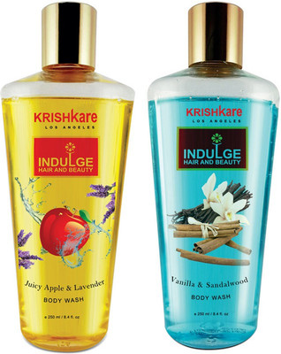 

Krishkare Juicy Apple Lavender And Vanilla Sandalwood Body Wash(500 ml)