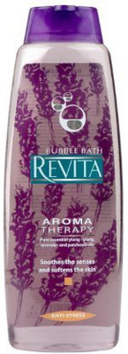

Revita Anti Stress - Bubble Bath, with Ylang-Ylang, Lavander and Pachouli essential oils - 18oz(31.639999999999997 g)