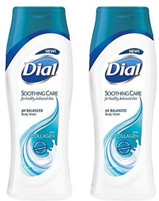 

Dial Soothing Care Body Wash - With Collagen - Ph Balanced For Healthy, Balanced Skin Pack Of 2(473 ml, Pack of 2)