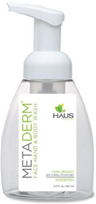 

MetaDerm 100% Organic Foaming Face, Hand and Body Wash(250 ml)