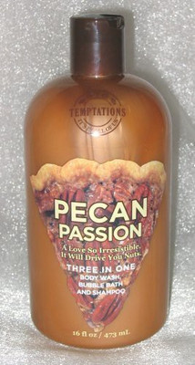 

Bath & Body Works PECAN PASSION in1 Temptations 16 /Bubble Bath/Shampoo(473 ml)