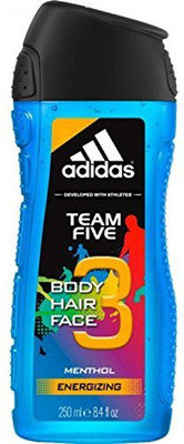 ADIDAS TEAM FIVE by for MEN: HAIR & BODY SHOWER GEL(248.388 ml) available at flipkart for Rs.2049