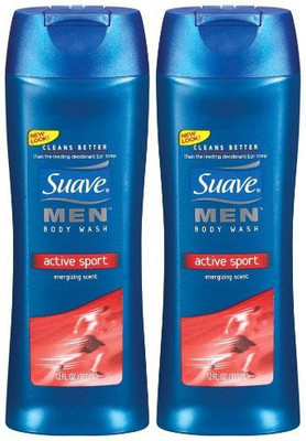 

Suave Men 2X Fresh & Clean Sport Recharge(355 ml, Pack of 2)