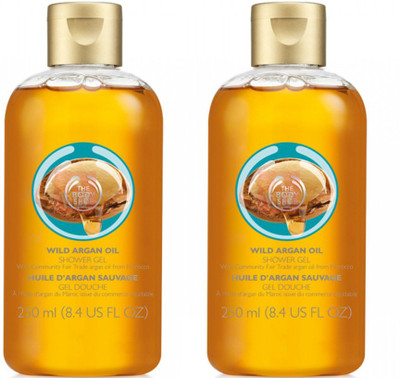 

The Body Shop Wild Argan Oil Shower Gel Pack Of 2(500 ml, Pack of 2)